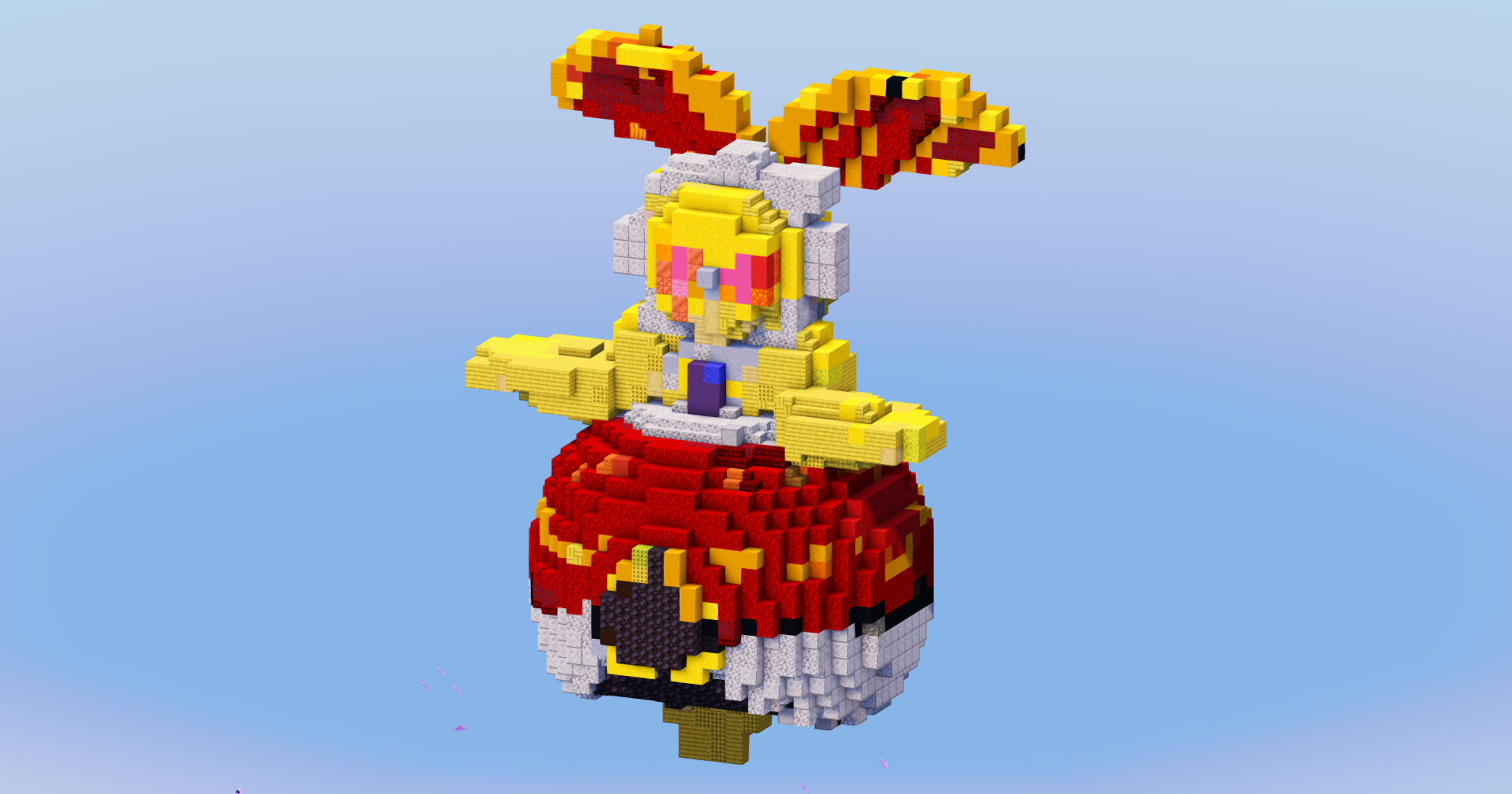 Magearna Original from Pokemon — Minecraft Build by LeonisBuilds