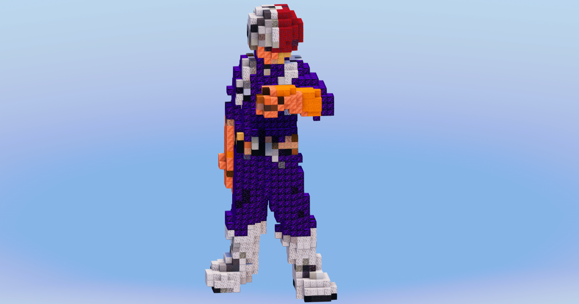 Todoroki from My Hero Academia — Minecraft Build by LeonisBuilds