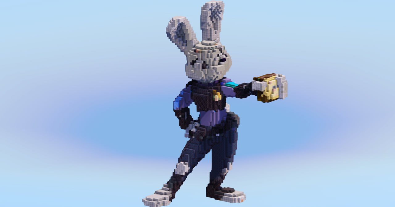 Judy Hopps — Minecraft Build by LeonisBuilds