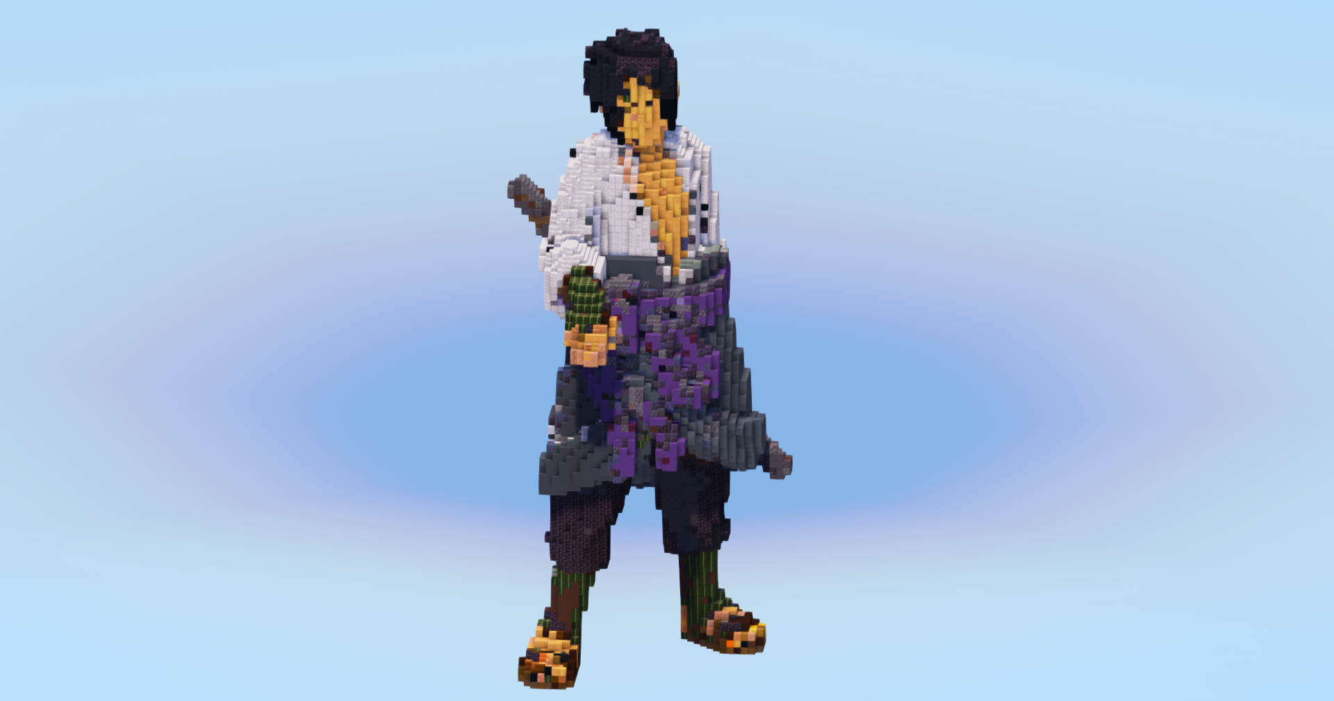 Sasuke — Minecraft Build by LeonisBuilds