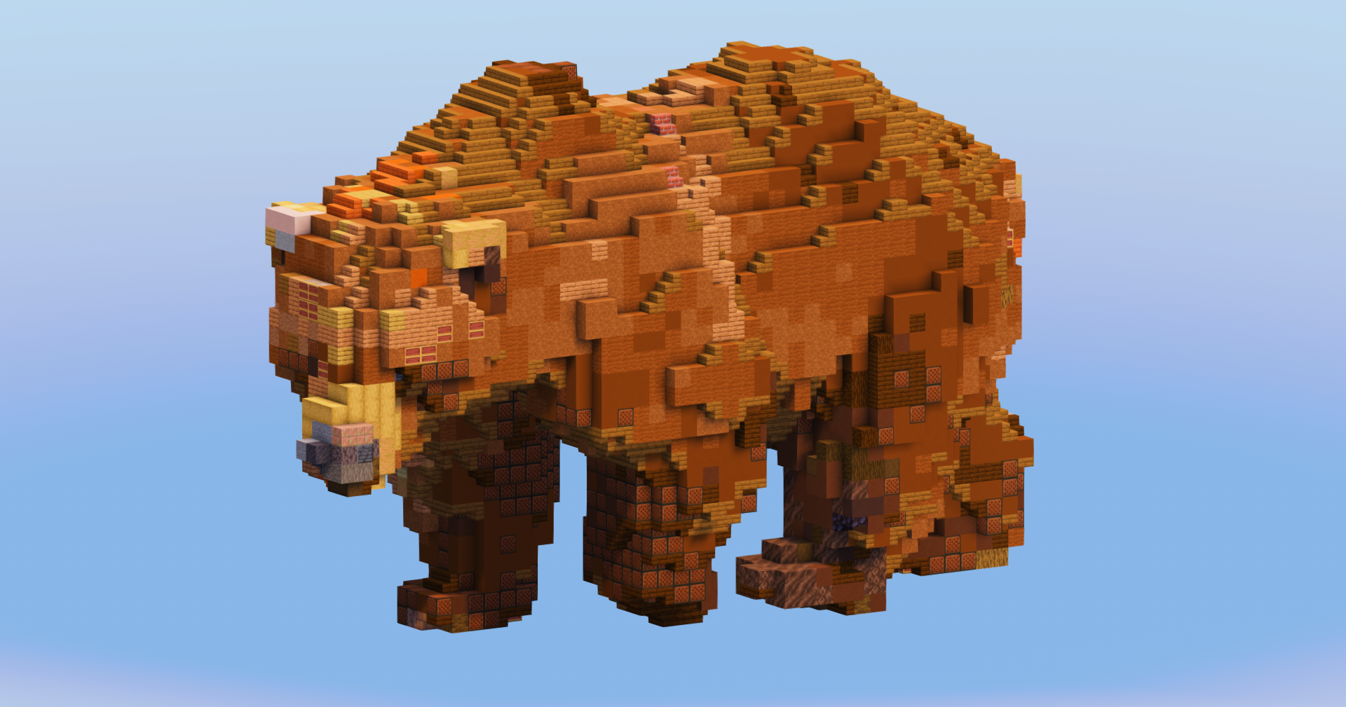 Brown Bear — Minecraft Build by LeonisBuilds (2)