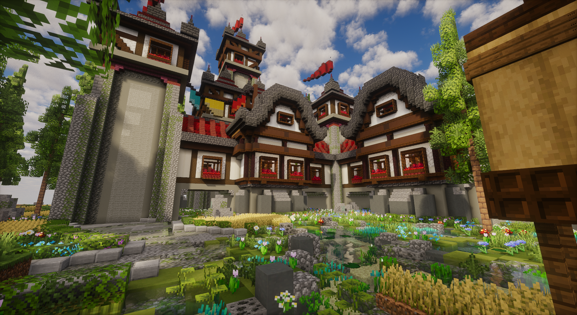 Everpine Village — Minecraft Build by OrioniX (9)