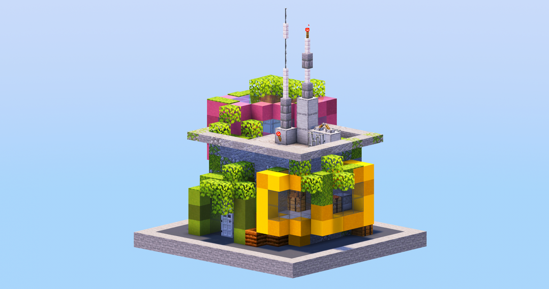 Artistic House — Minecraft Build by LeonisBuilds
