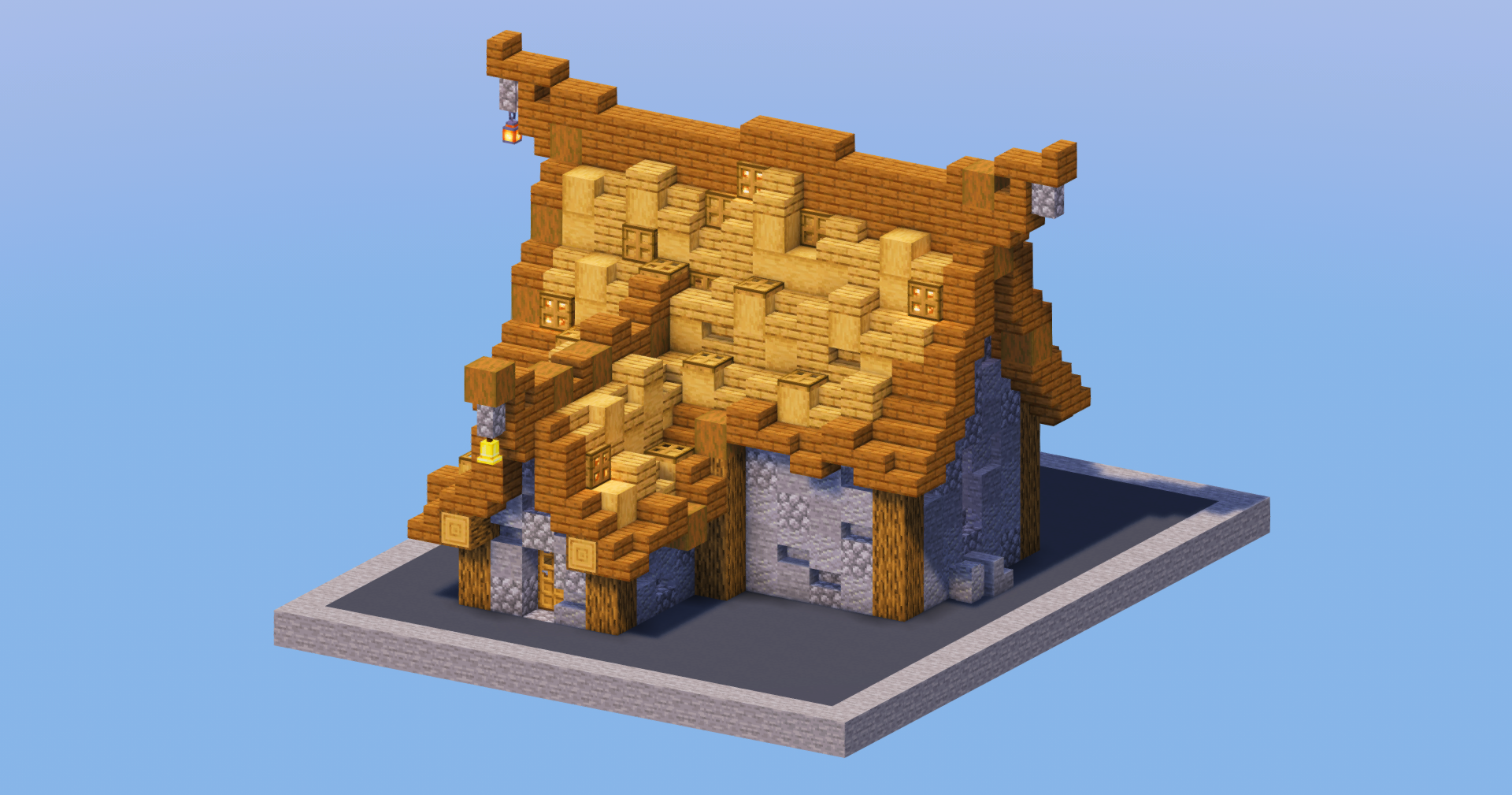Oak Medieval House 6 — Minecraft Build by LeonisBuilds (2)