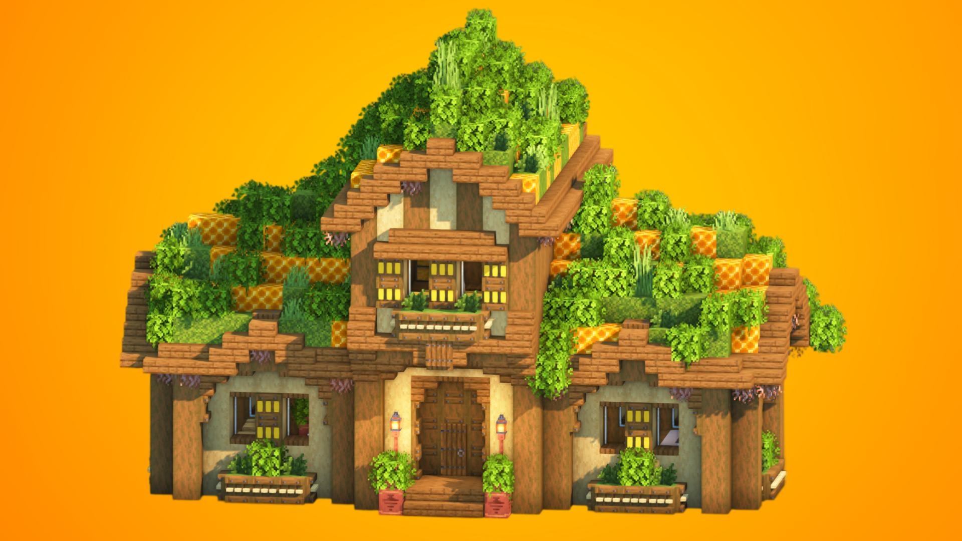 Natural Small House – Fully Decorated Interior | Download