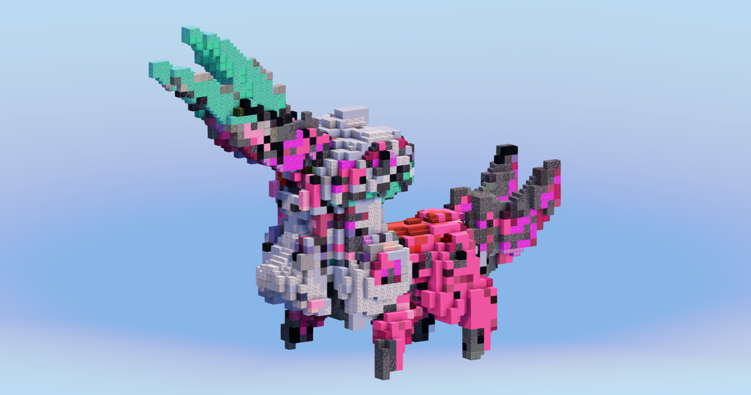 Mega Scolipede from Pokemon — Minecraft Build by LeonisBuilds