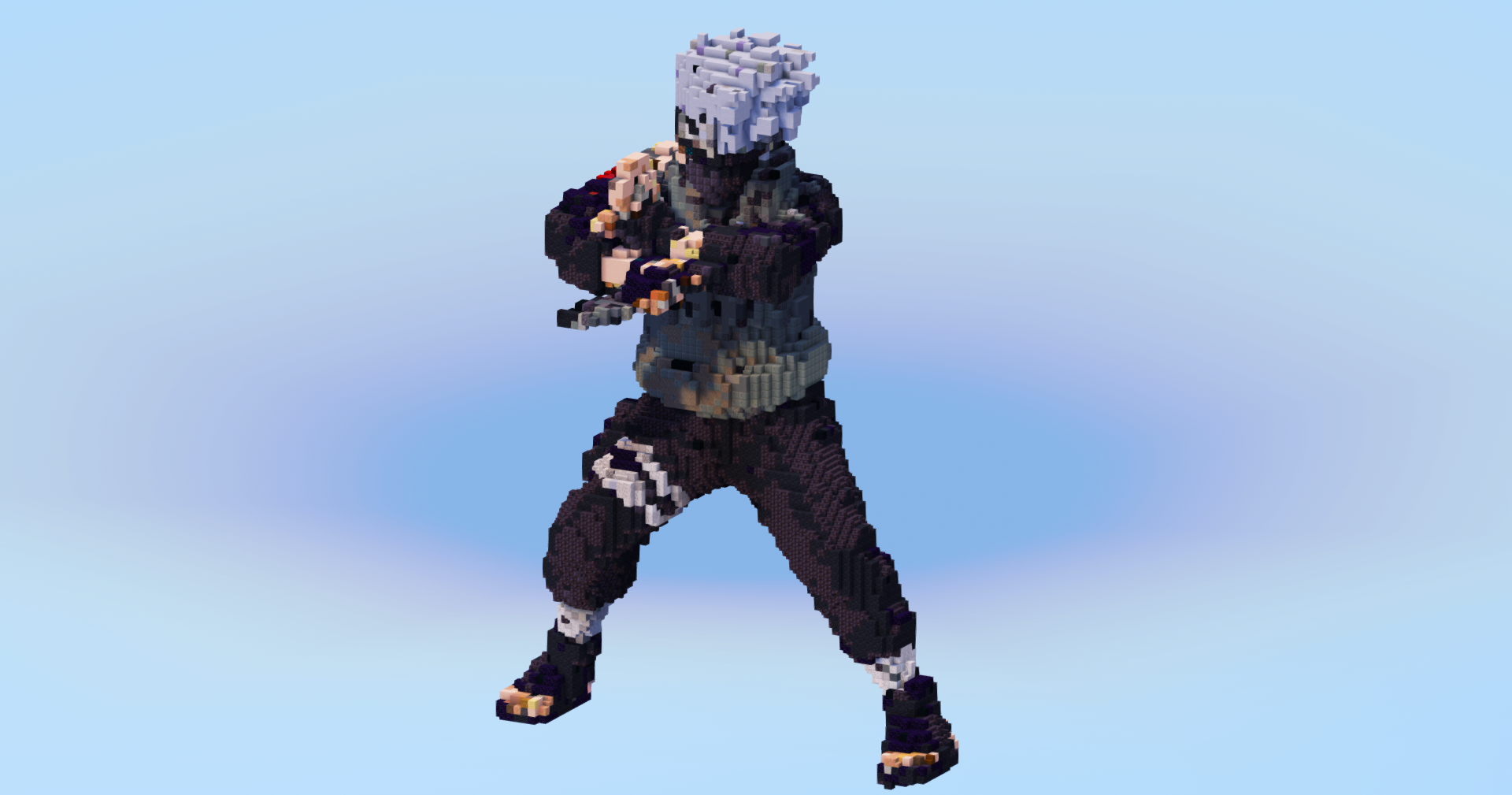 Kakashi — Minecraft Build by LeonisBuilds (2)
