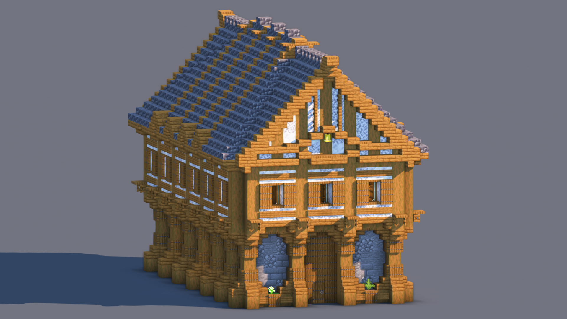 Medieval House – Fully Decorated Interior | Download — Minecraft Build by RaekonBuilds