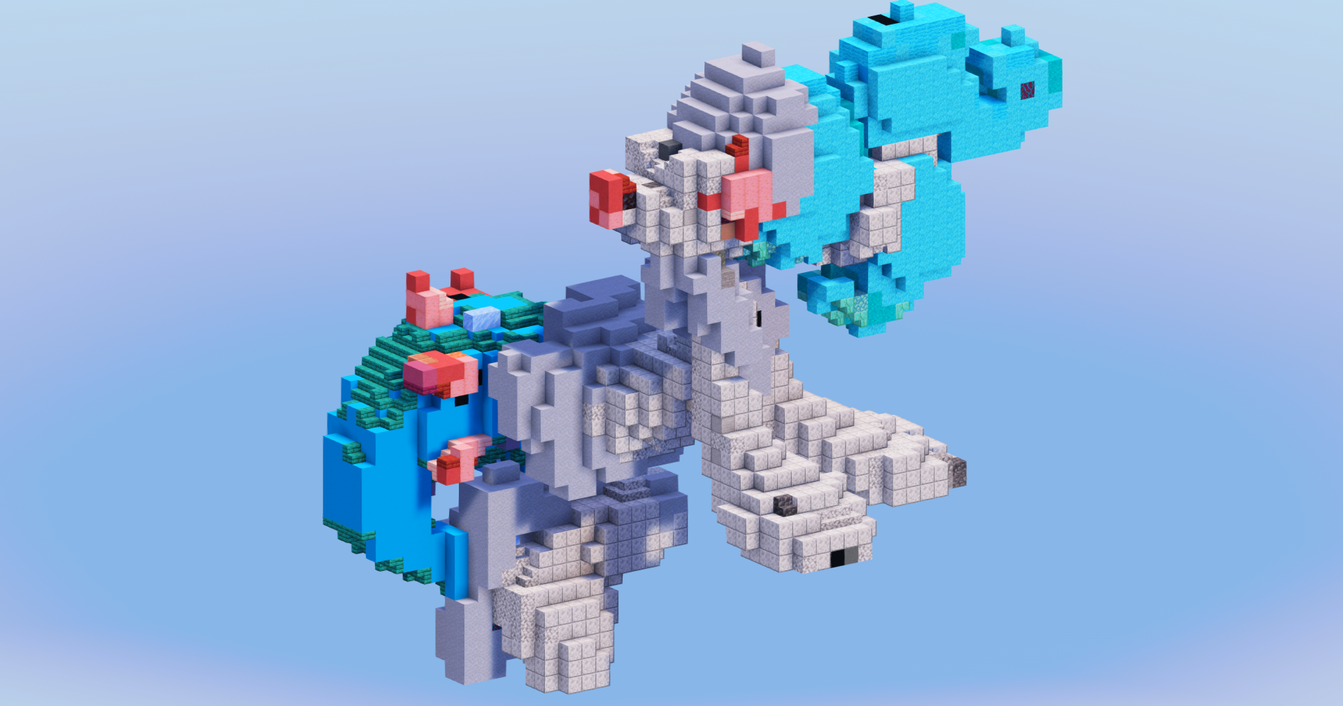 Primarina from Pokemon — Minecraft Build by LeonisBuilds (2)