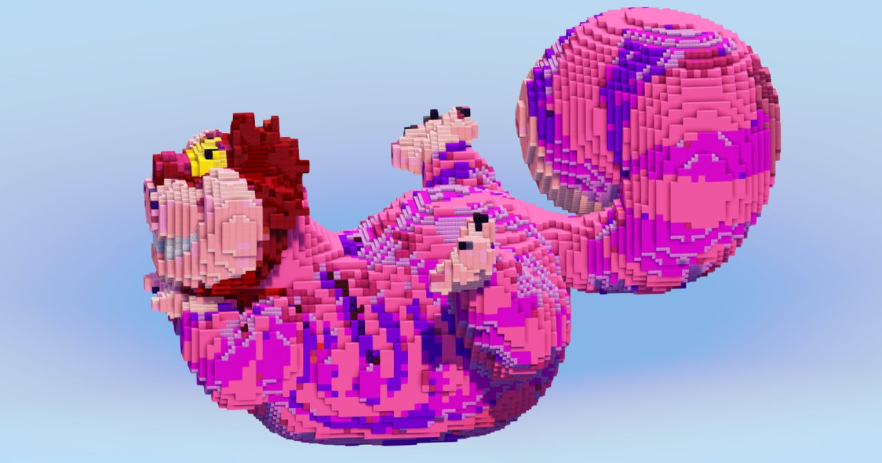 The Cheshire Cat — Minecraft Build by LeonisBuilds (2)