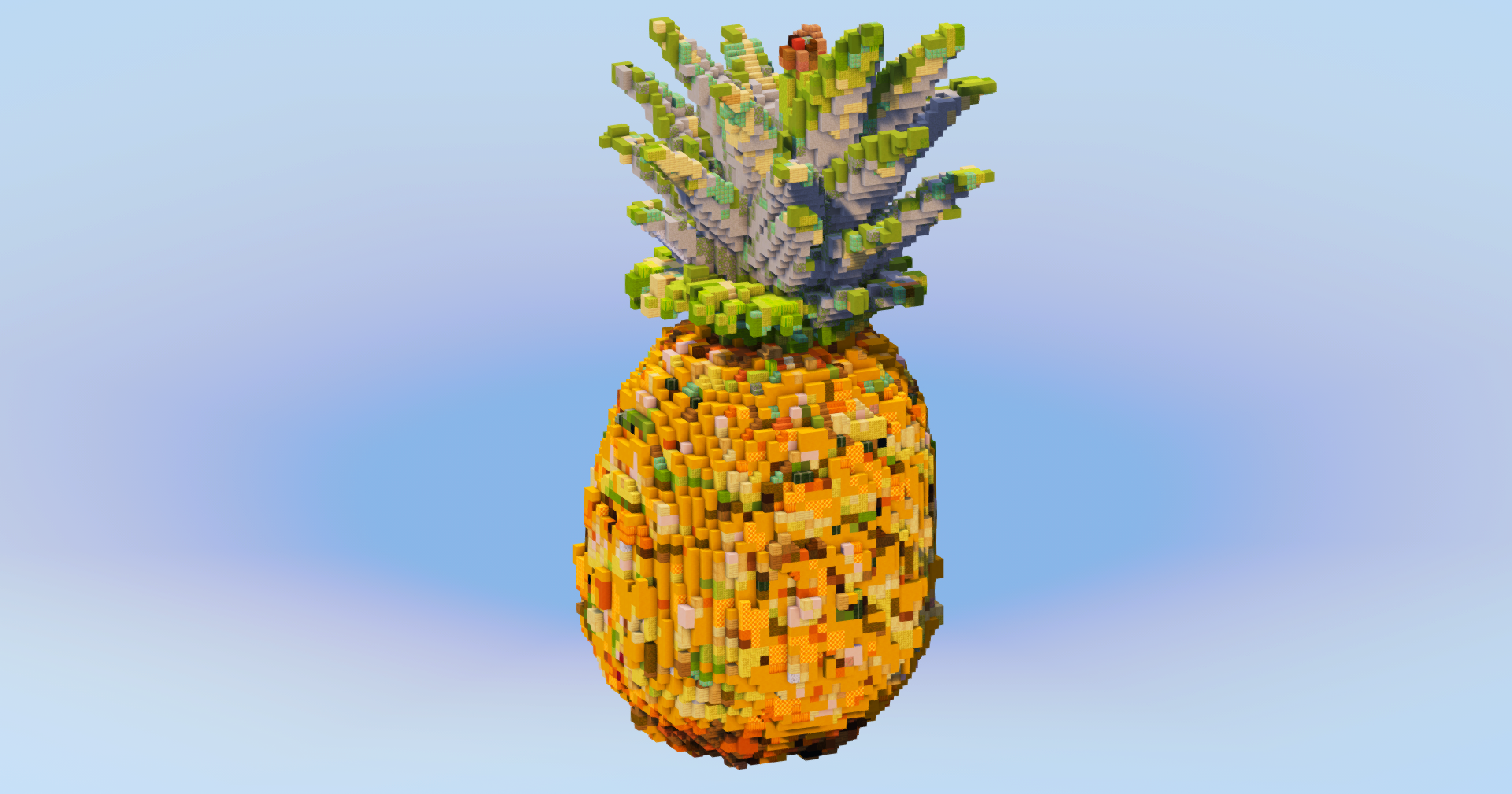 Pineapple — Minecraft Build by LeonisBuilds