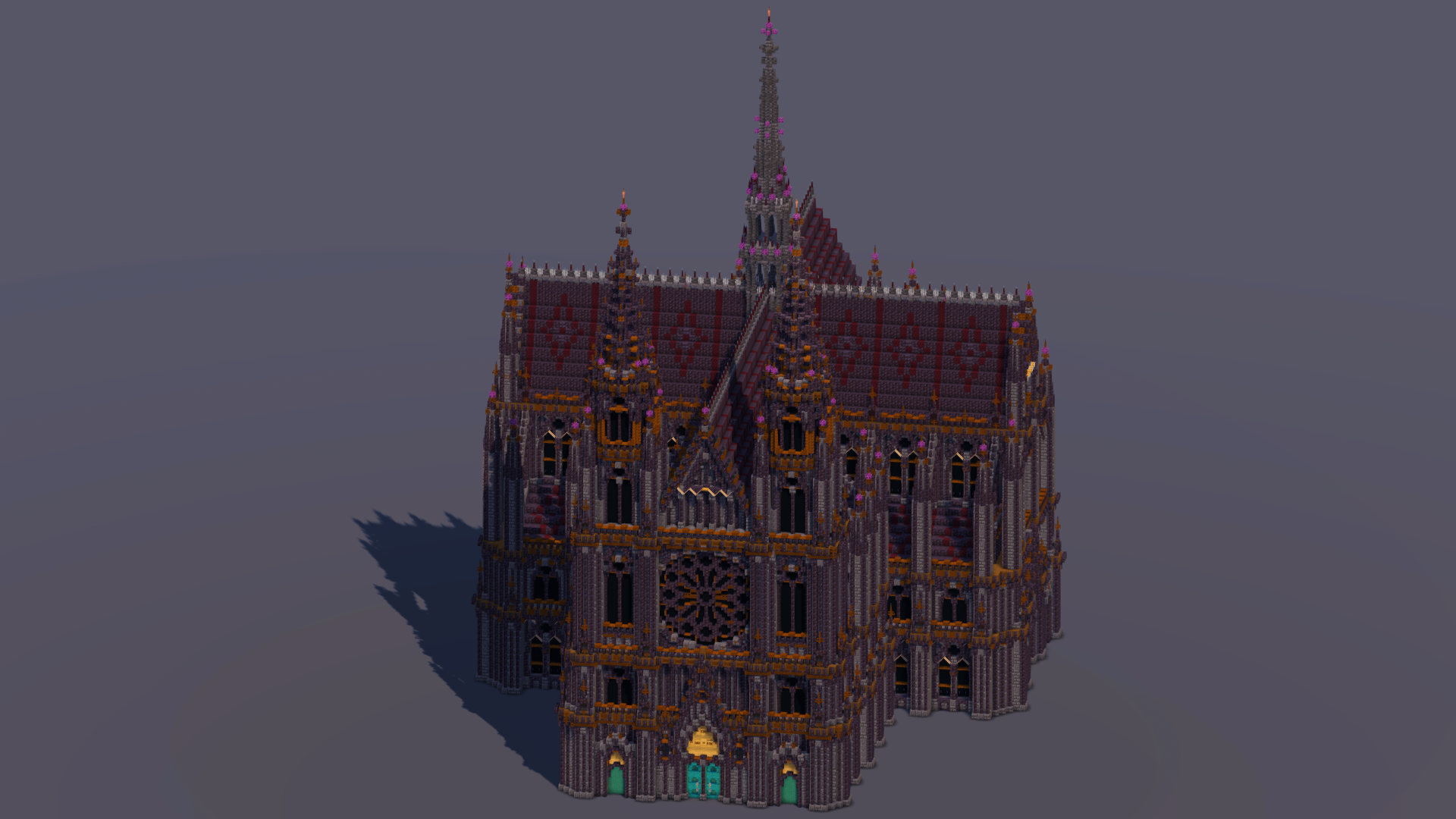 Blackstone Gothic Cathedral — Minecraft Build by MellowHat (2)