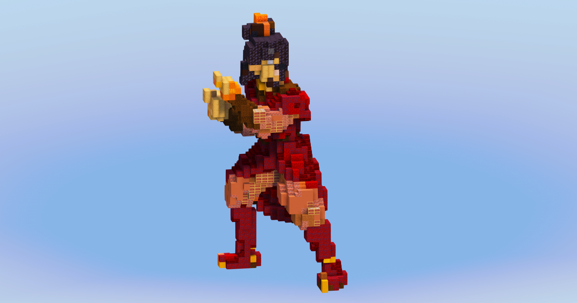 Azula from Avatar The Last Airbender — Minecraft Build by LeonisBuilds (2)