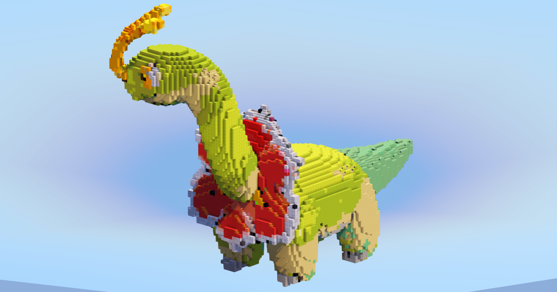 Meganium — Minecraft Build by LeonisBuilds
