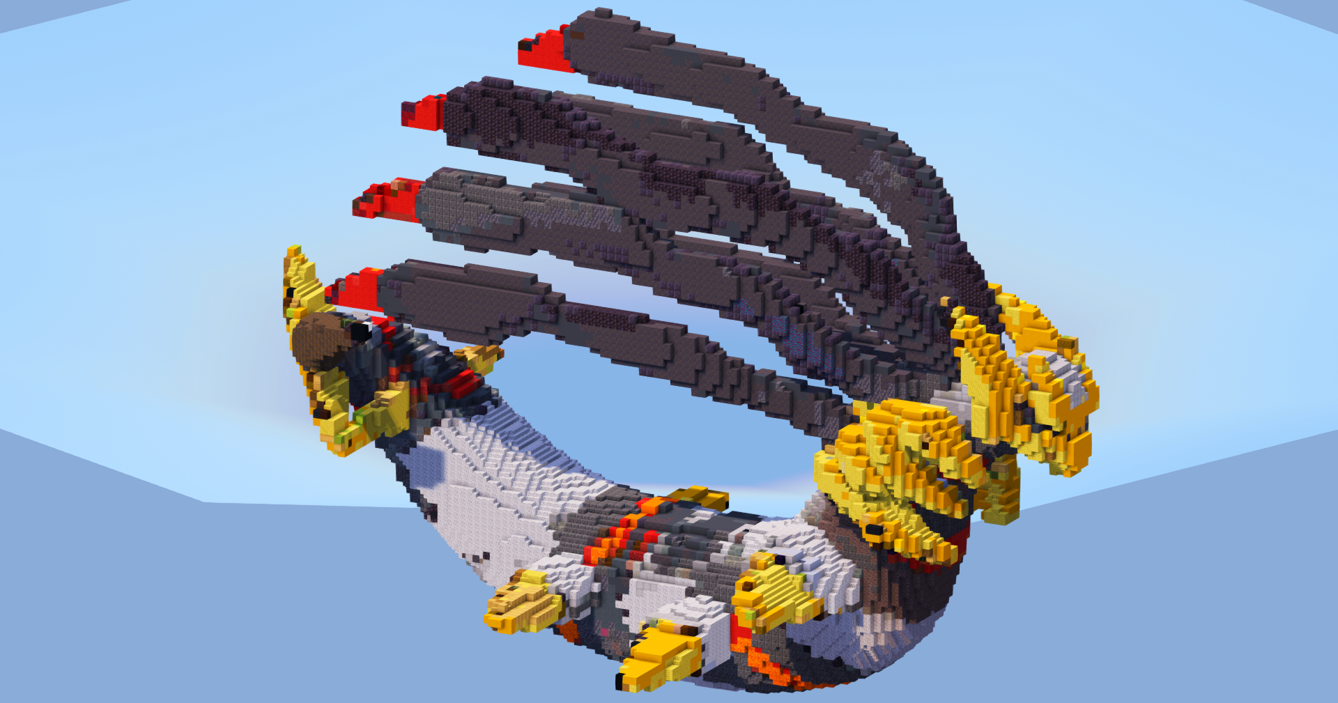 Giratina Original — Minecraft Build by LeonisBuilds
