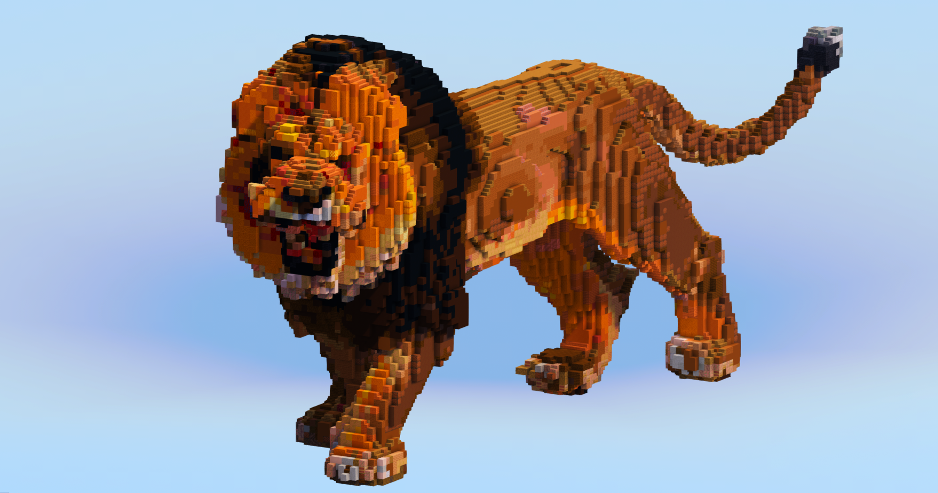 Lion — Minecraft Build by LeonisBuilds