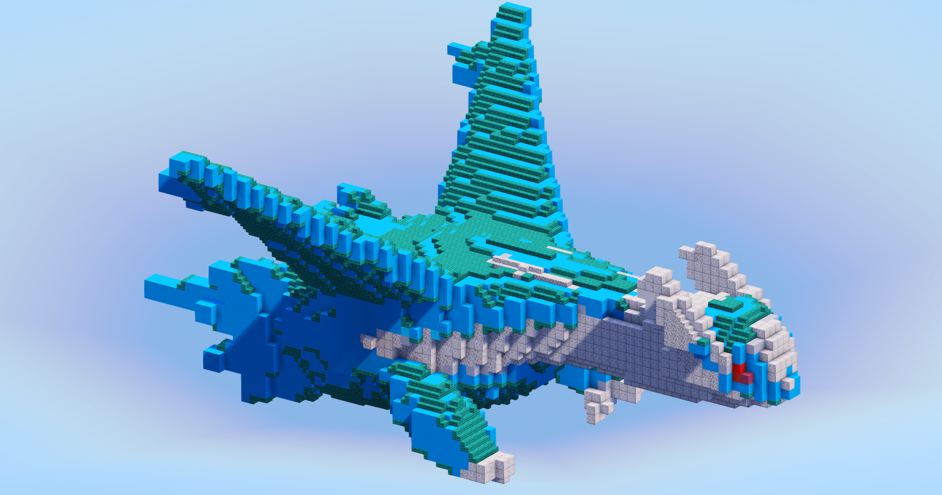 Latios from Pokemon — Minecraft Build by LeonisBuilds