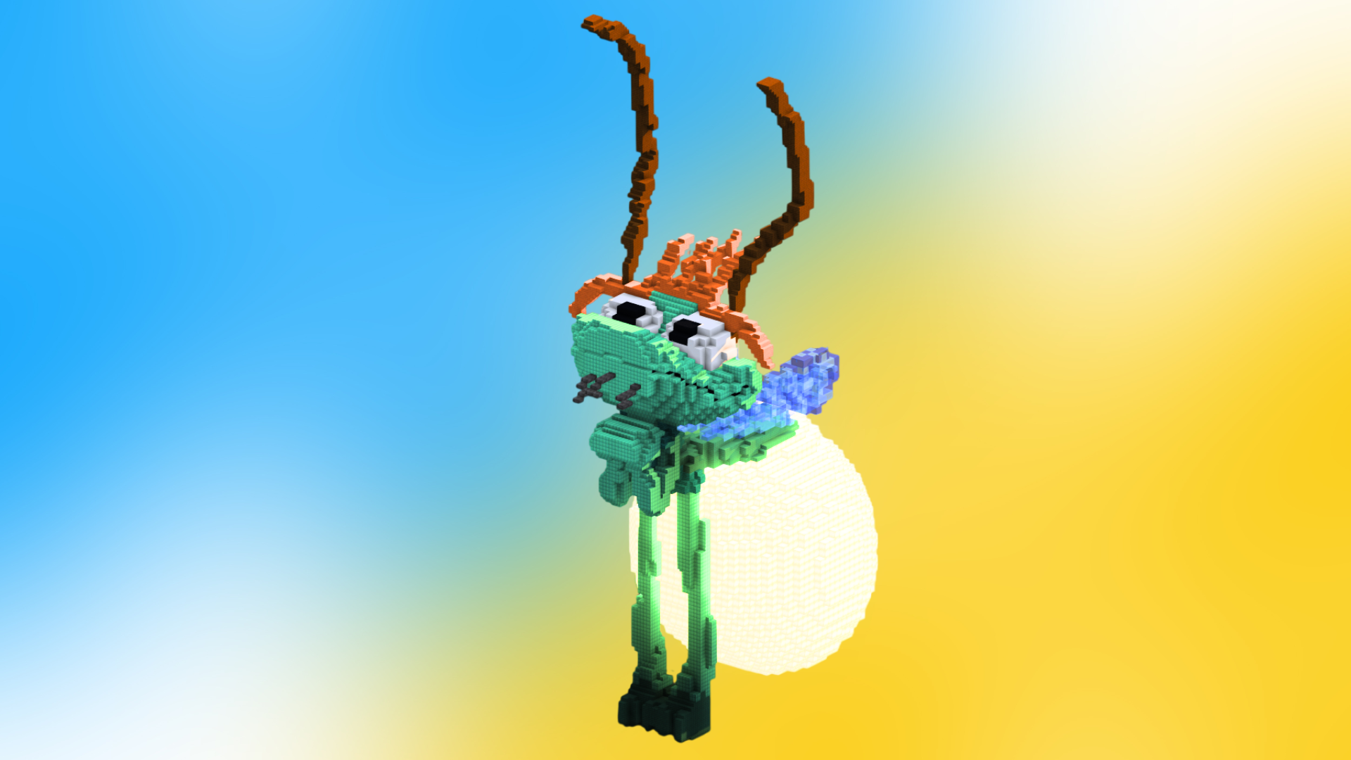 Ray the Firefly – Minecraft Character Build — Minecraft Build by antocerati