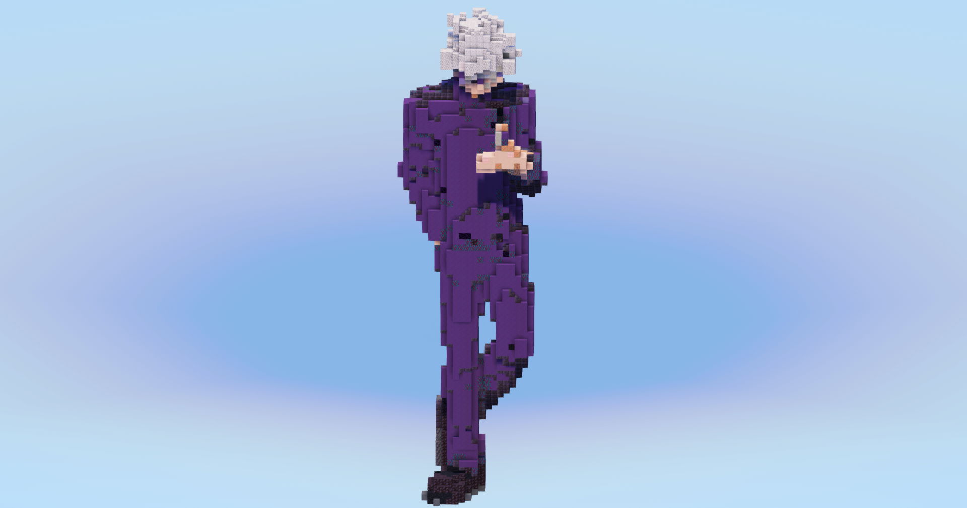 Satoru Gojo — Minecraft Build by LeonisBuilds (2)