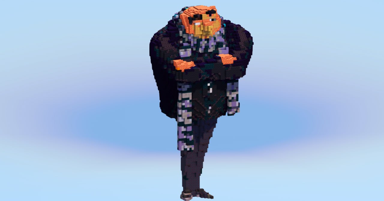Gru — Minecraft Build by LeonisBuilds (2)