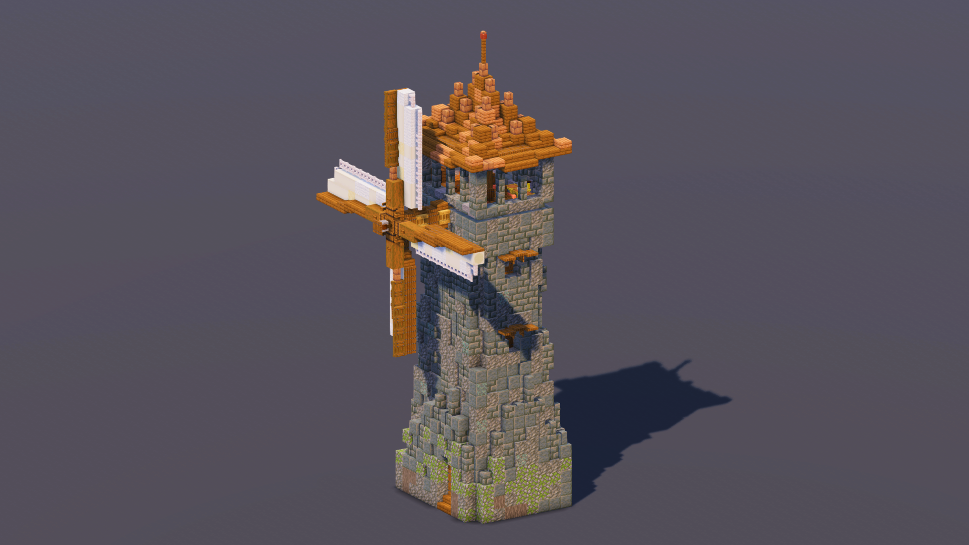 Tuff Bricks Medieval Windmill