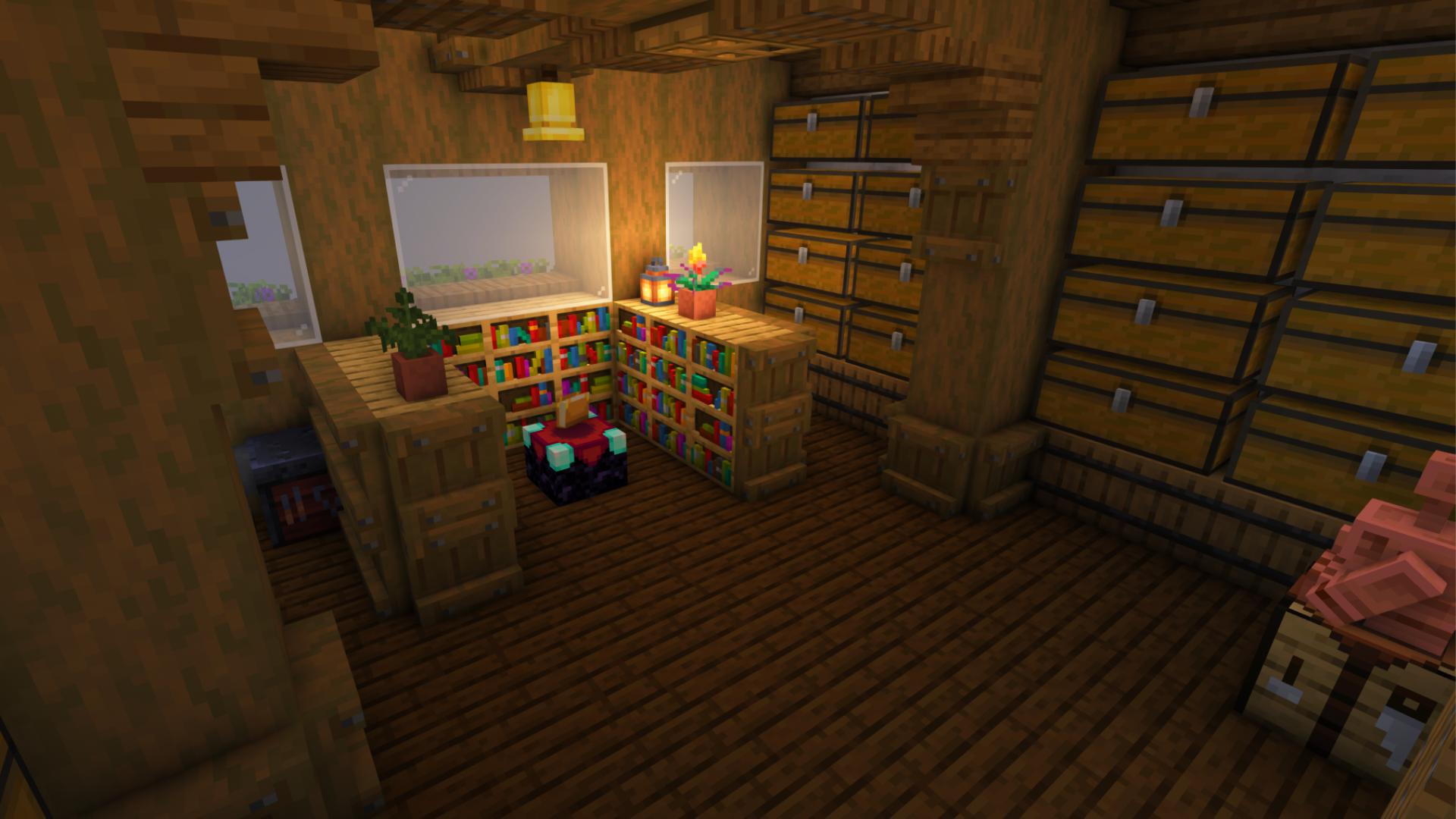 Compact Storage & Enchanting House | Fully Furnished Interior — Minecraft Build by RaekonBuilds (4)