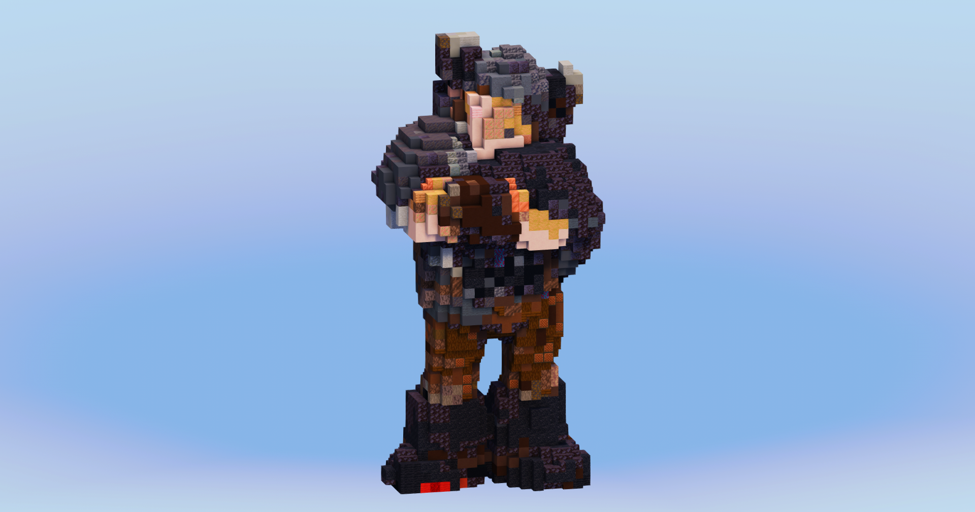 Snotlout from How To Train Your Dragon — Minecraft Build by LeonisBuilds
