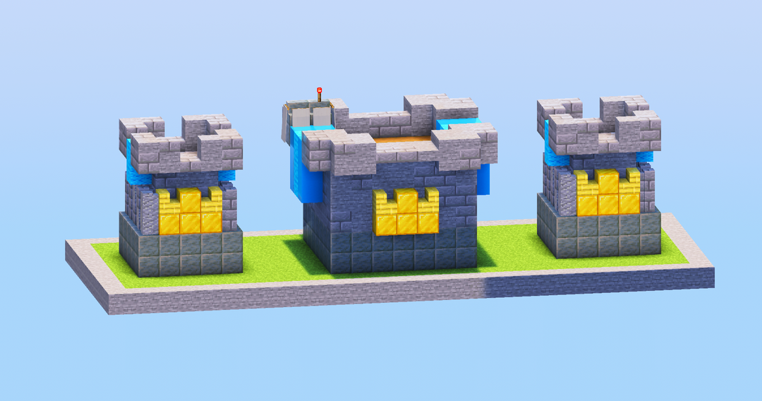 Clash Royale Blue Castle Pack