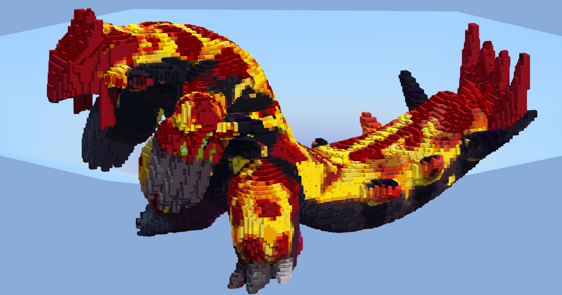 Primal Groudon — Minecraft Build by LeonisBuilds