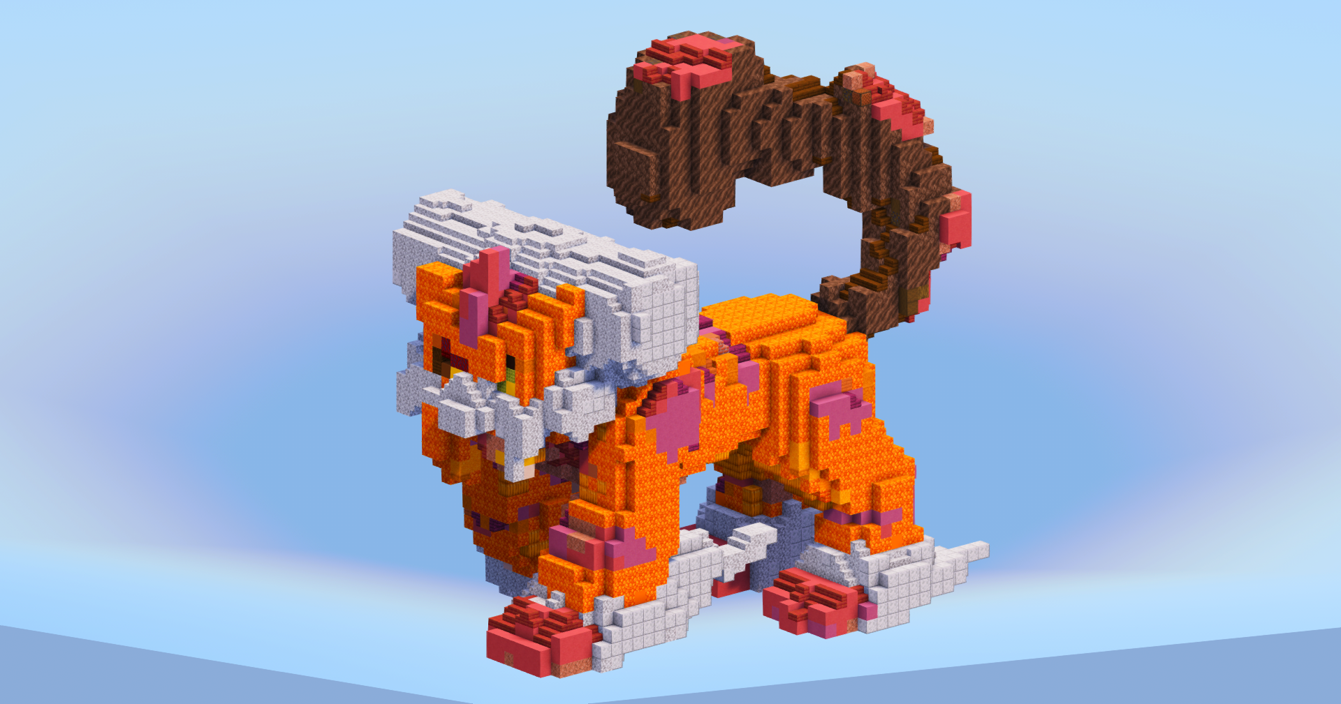 Landorus Therian from Pokemon — Minecraft Build by LeonisBuilds