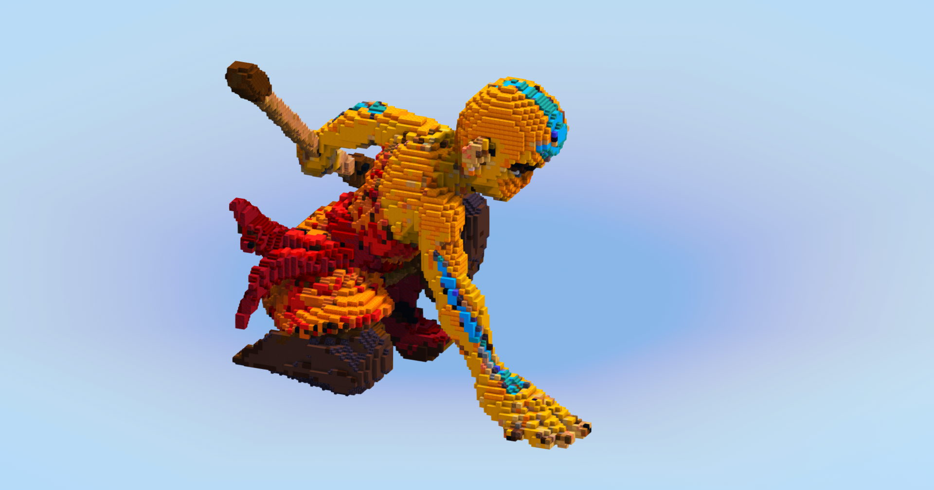 Aang — Minecraft Build by LeonisBuilds (2)