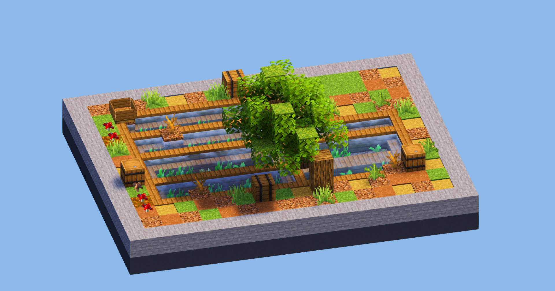 Rural Japanese Paddie 2 — Minecraft Build by LeonisBuilds
