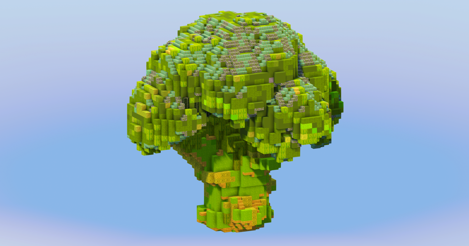 Broccoli Vegetable — Minecraft Build by LeonisBuilds (2)