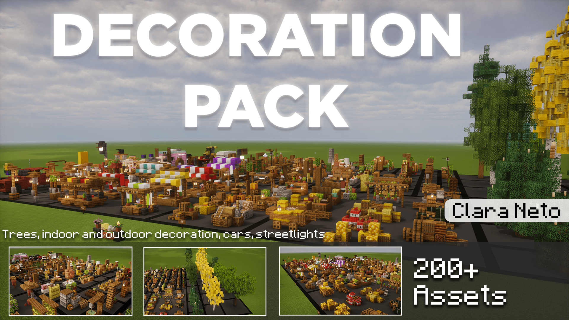 Decoration Pack - 200+ Assets