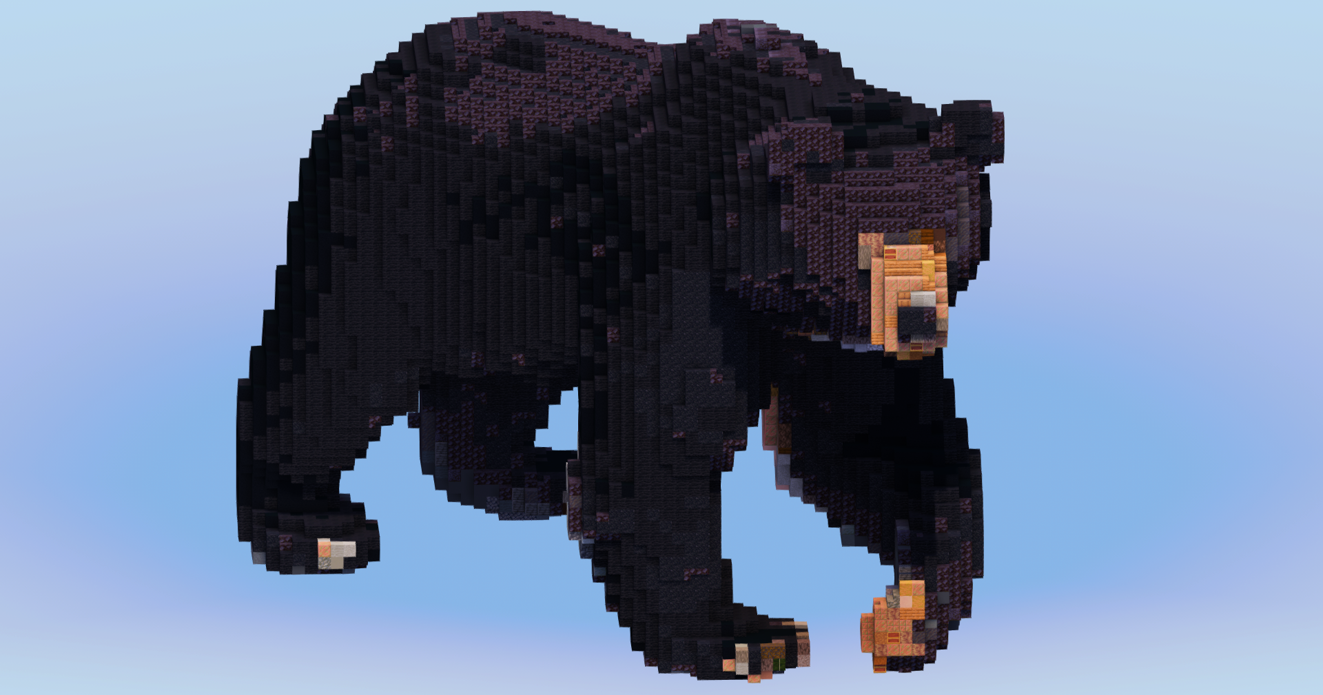 Black Bear — Minecraft Build by LeonisBuilds (2)