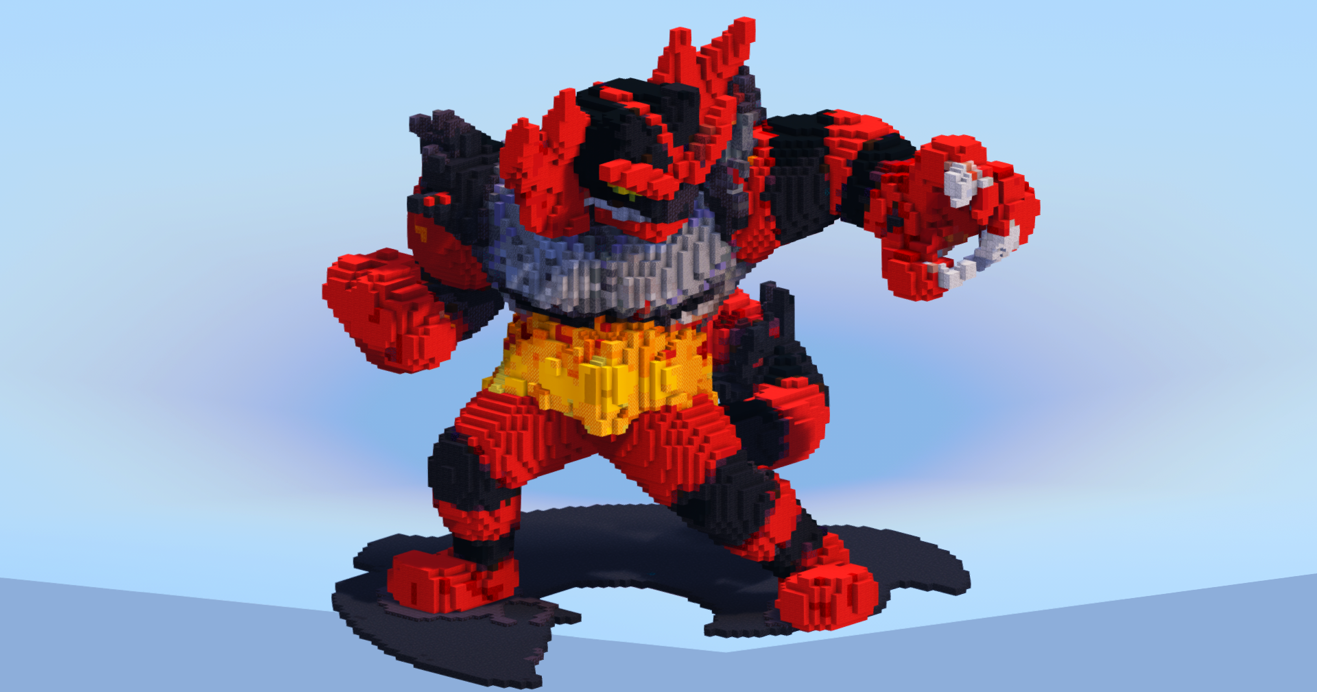 Incineroar — Minecraft Build by LeonisBuilds (2)