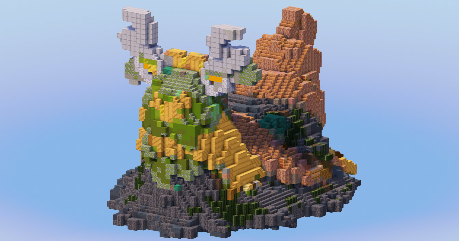 Wochien from Pokemon — Minecraft Build by LeonisBuilds (2)