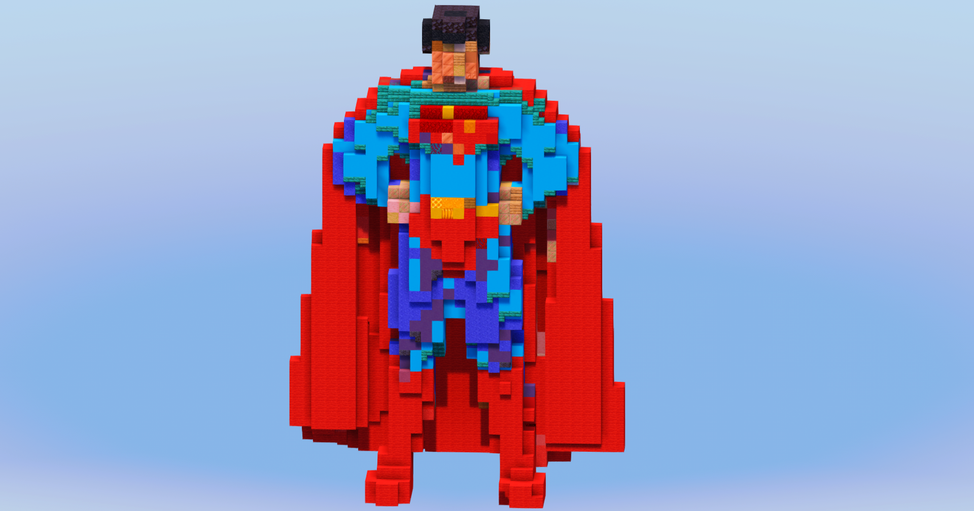 Superman from DC Comics — Minecraft Build by LeonisBuilds (2)