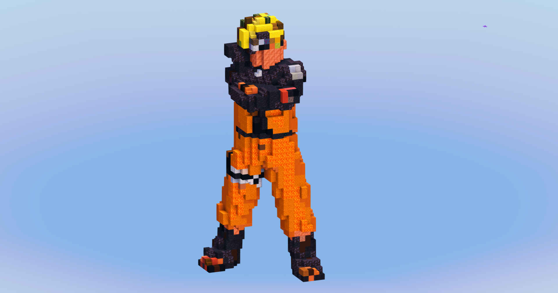 Naruto from Naruto — Minecraft Build by LeonisBuilds