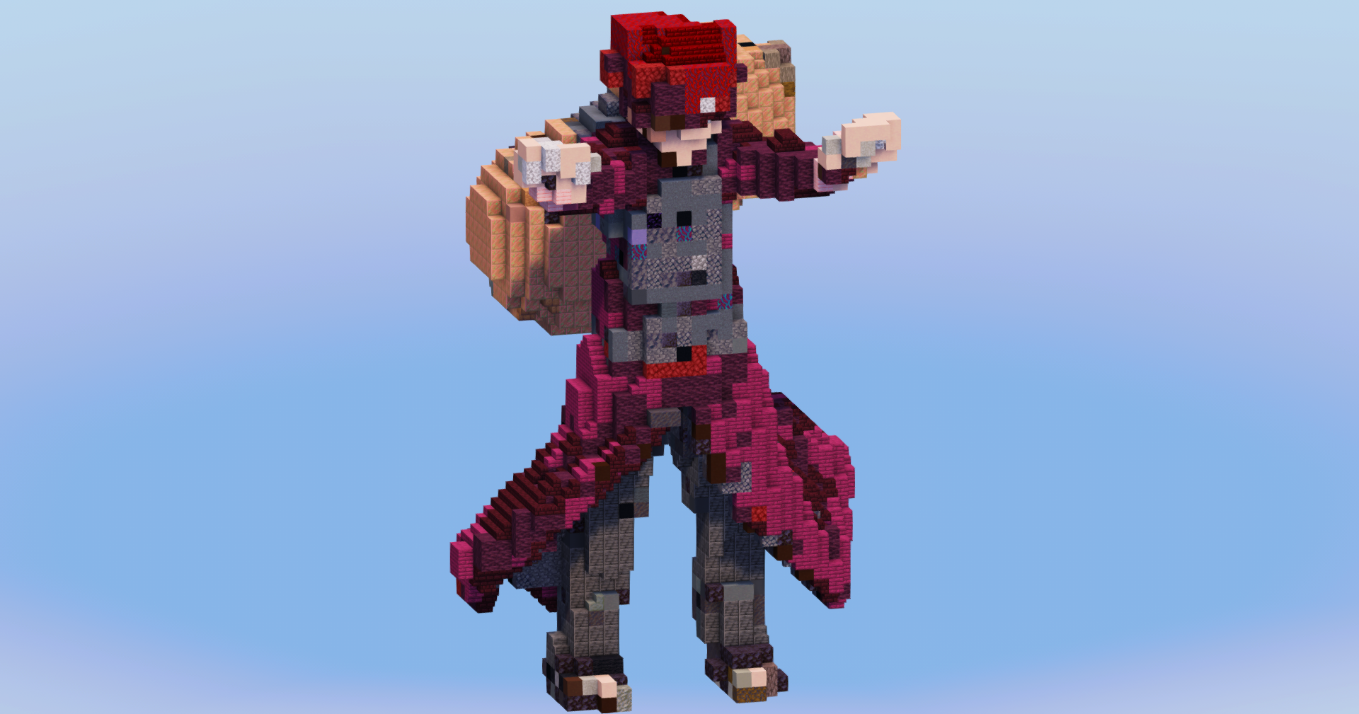 Gaara from Naruto — Minecraft Build by LeonisBuilds