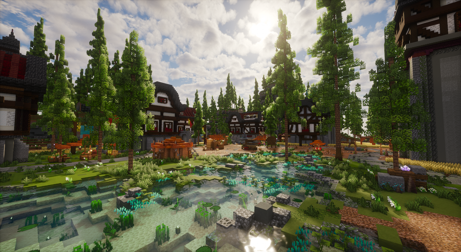 Everpine Village — Minecraft Build by OrioniX (10)