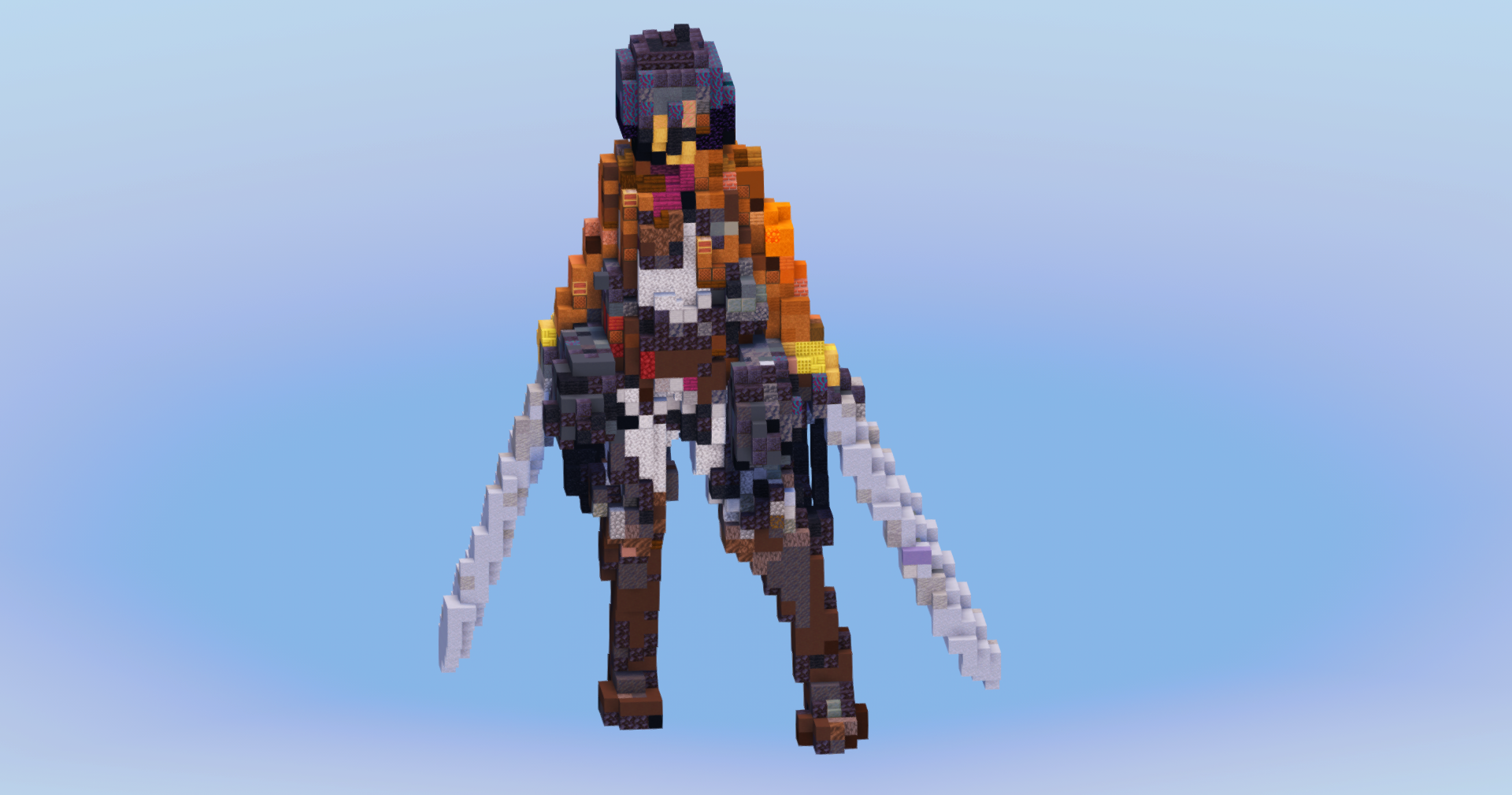Mikasa from Attack on Titan — Minecraft Build by LeonisBuilds