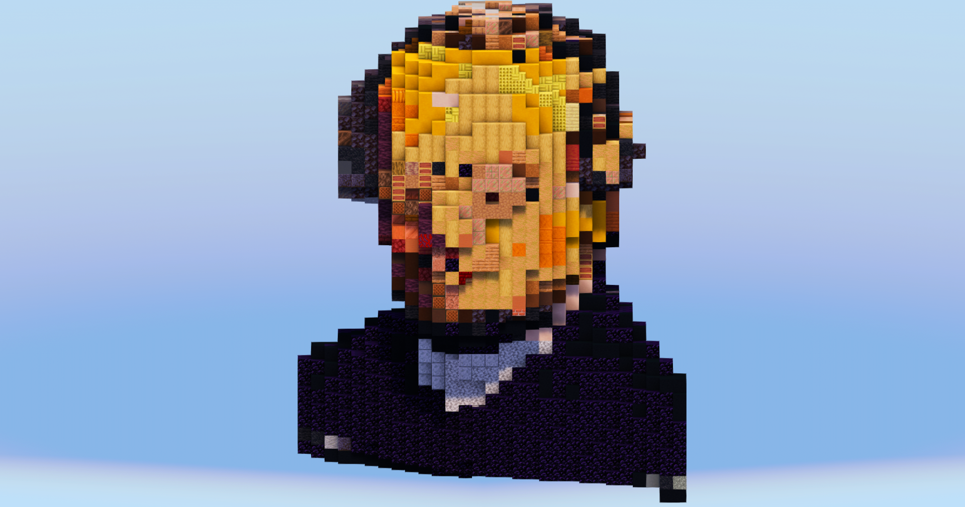Gregor Mendel Bust — Minecraft Build by LeonisBuilds