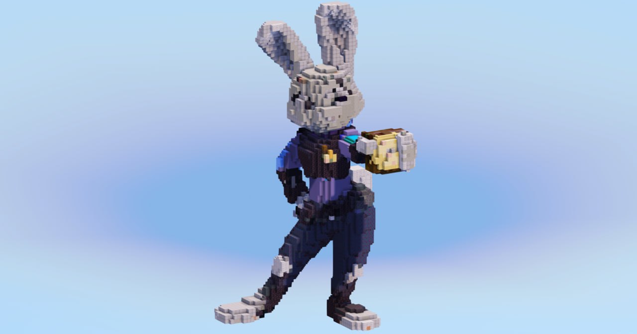 Judy Hopps — Minecraft Build by LeonisBuilds (2)