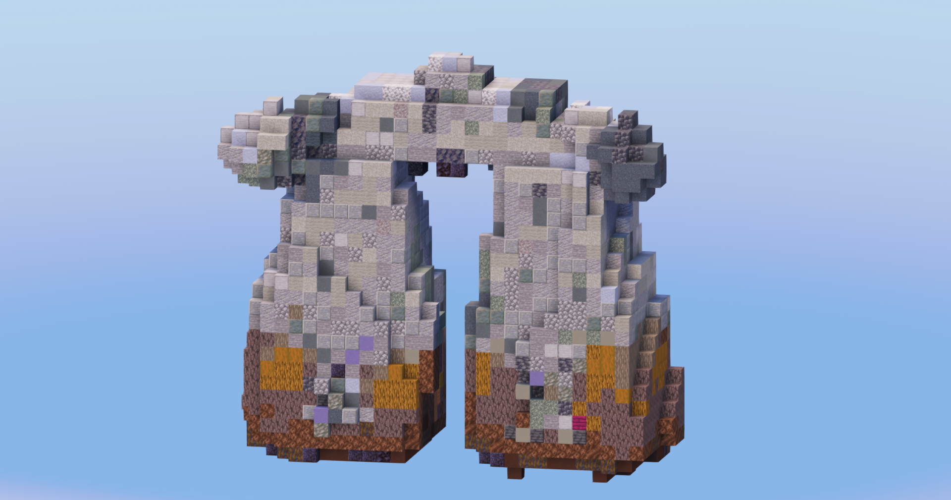 Stonjourner from Pokemon — Minecraft Build by LeonisBuilds (2)