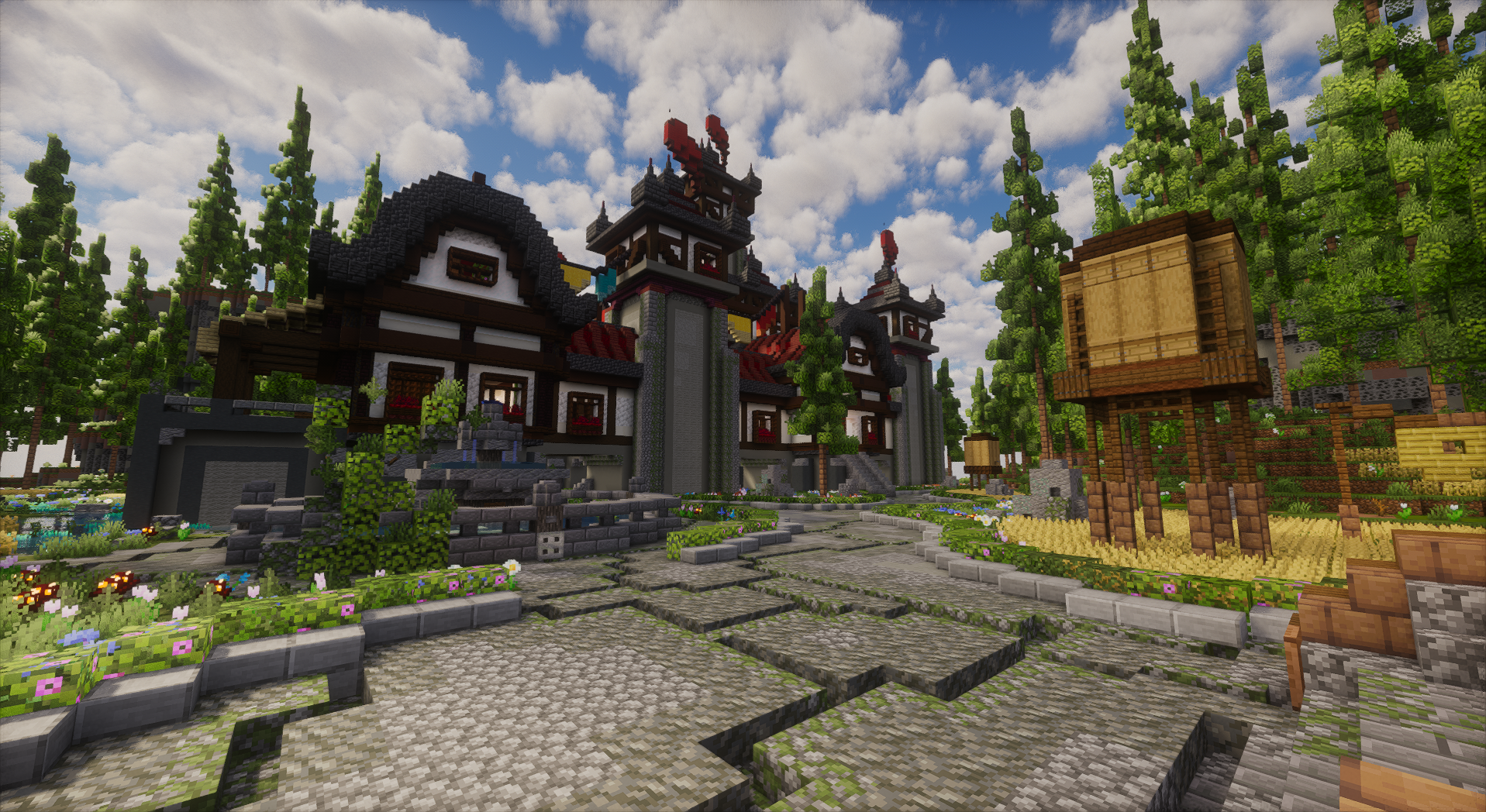 Everpine Village — Minecraft Build by OrioniX (8)