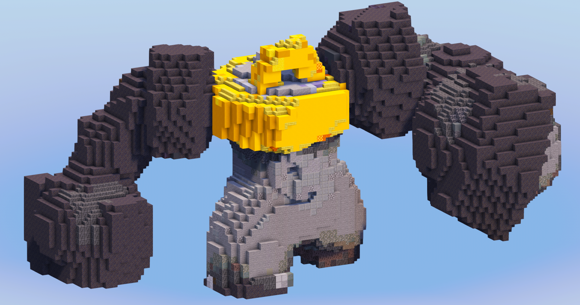Melmetal from Pokemon — Minecraft Build by LeonisBuilds (2)