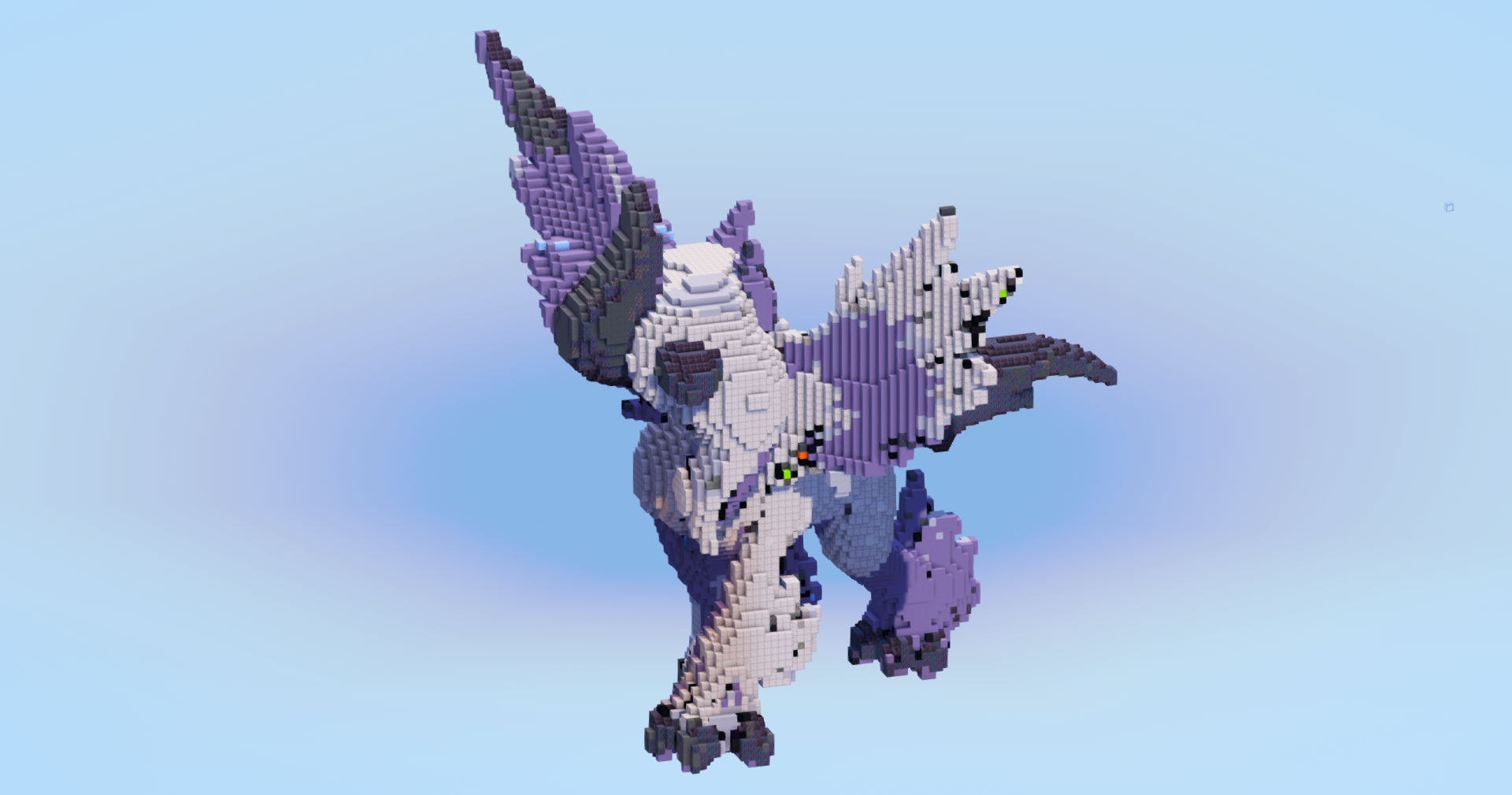 Mega Absol — Minecraft Build by LeonisBuilds (2)