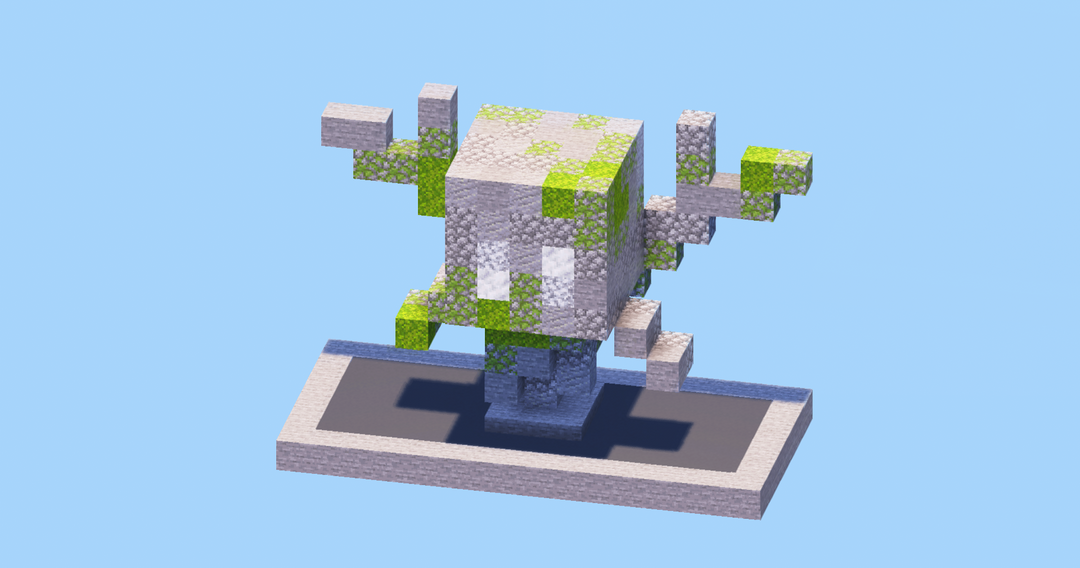 Allay Stone Statue — Minecraft Build by LeonisBuilds