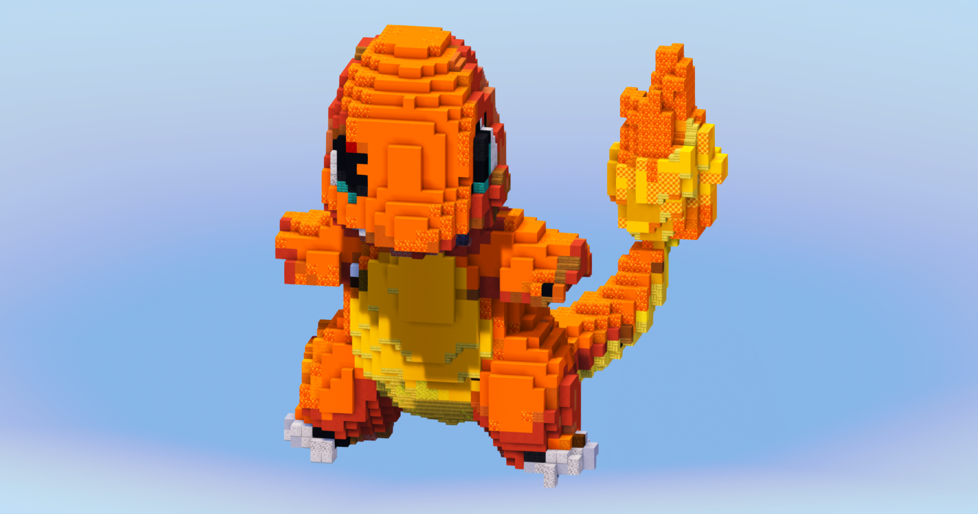 Charmander from Pokemon — Minecraft Build by LeonisBuilds (2)
